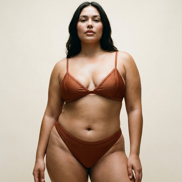Haight Other - Elegant Copper Bikini Set